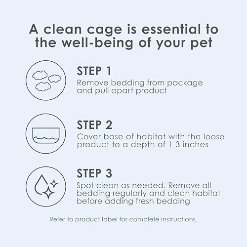 Kaytee Clean & Cozy White Paper Bedding, Made for Small Animals, 49.2 Liters|B007R6G8JW