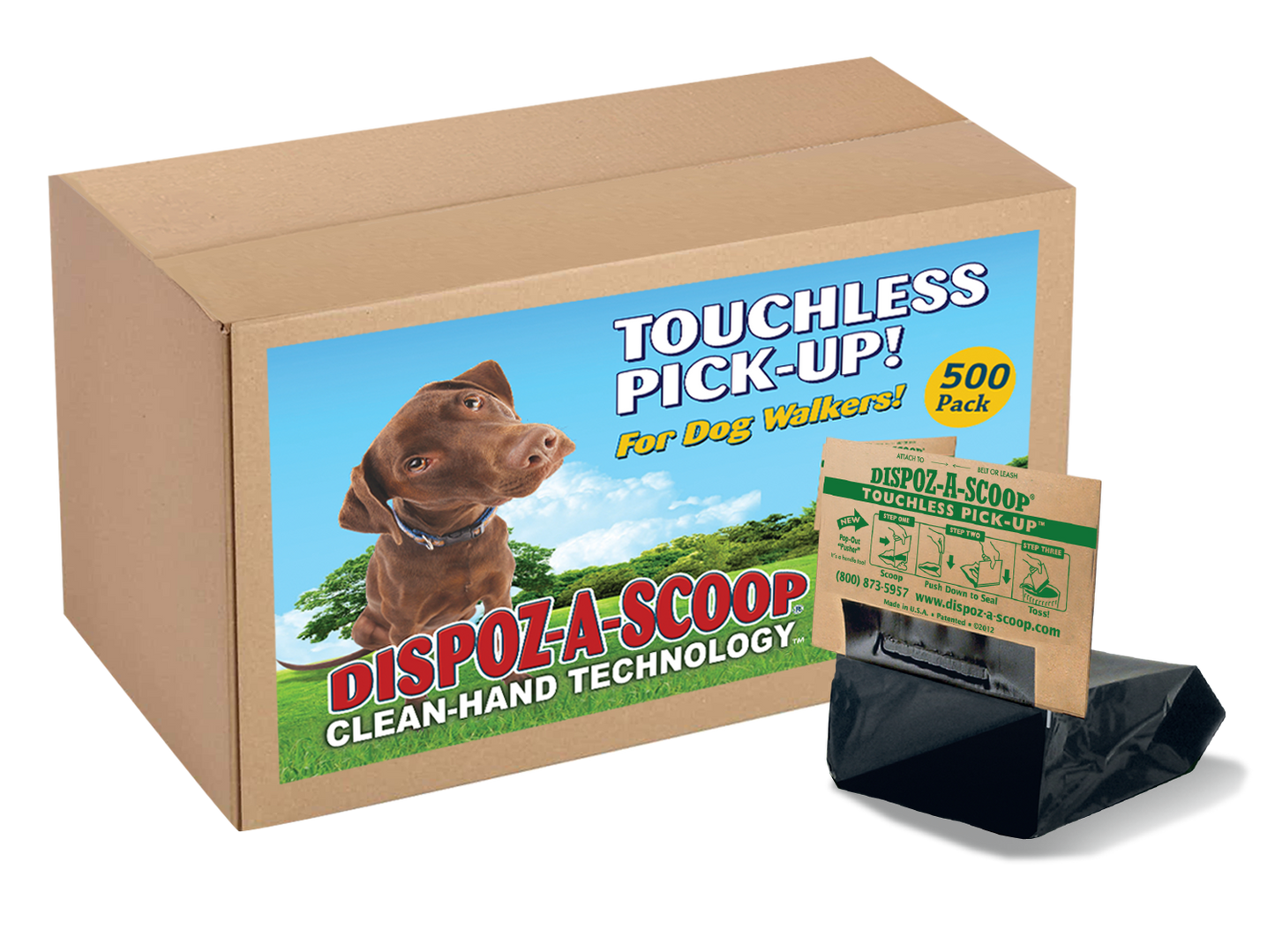 Dispoz-A-Scoop® 500-Pack System