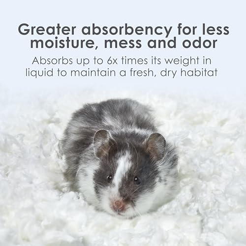 Kaytee Clean & Cozy White Paper Bedding, Made for Small Animals, 49.2 Liters|B007R6G8JW