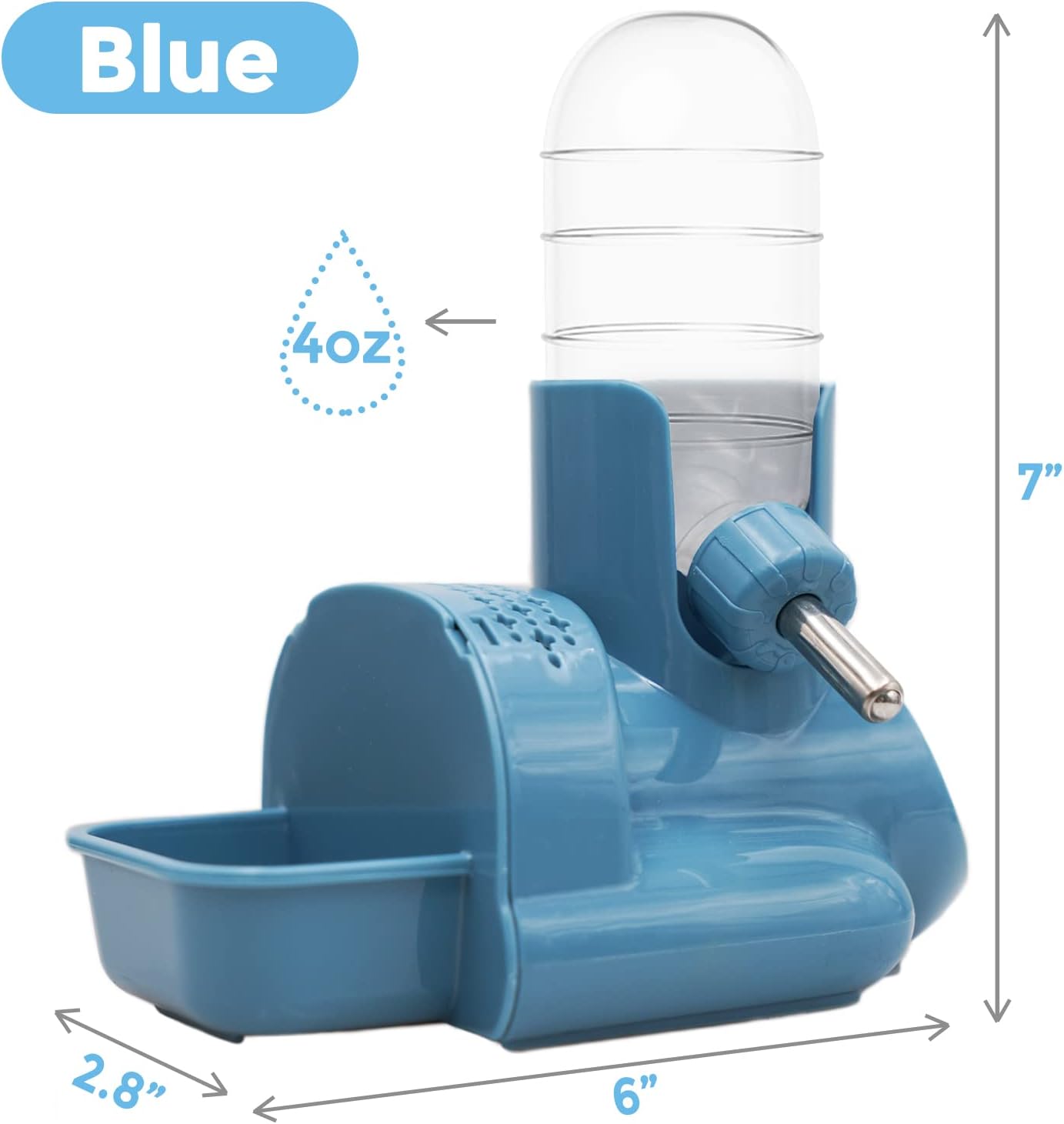 3 in 1 Hamster Water Bottle No Drip Small Animal Water Bottle 