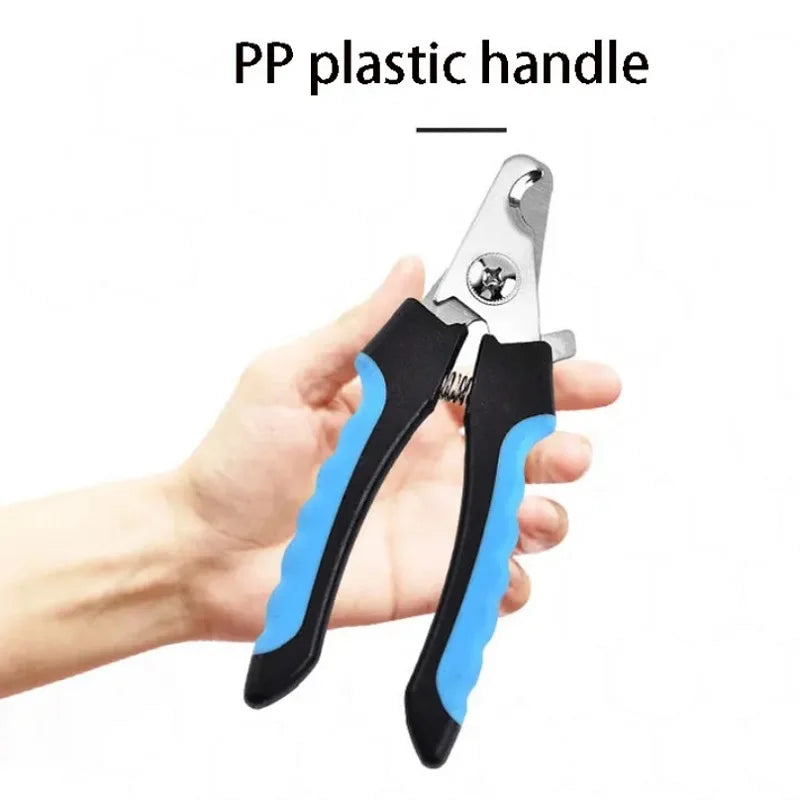 Pet Cat Dog Nail Clipper Cutter with Sickle Stainless Steel Grooming Scissors Clippers for Pet Claws Dog Supplies