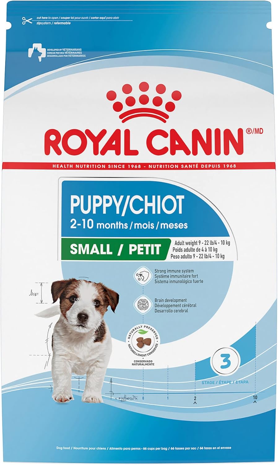 Royal Cane dog food vet approved and highly rated dog food 4lb pack  for small puppy