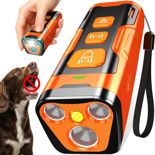 Anti Bark dog training tool, humane, emits a frequency that stops bad behavior