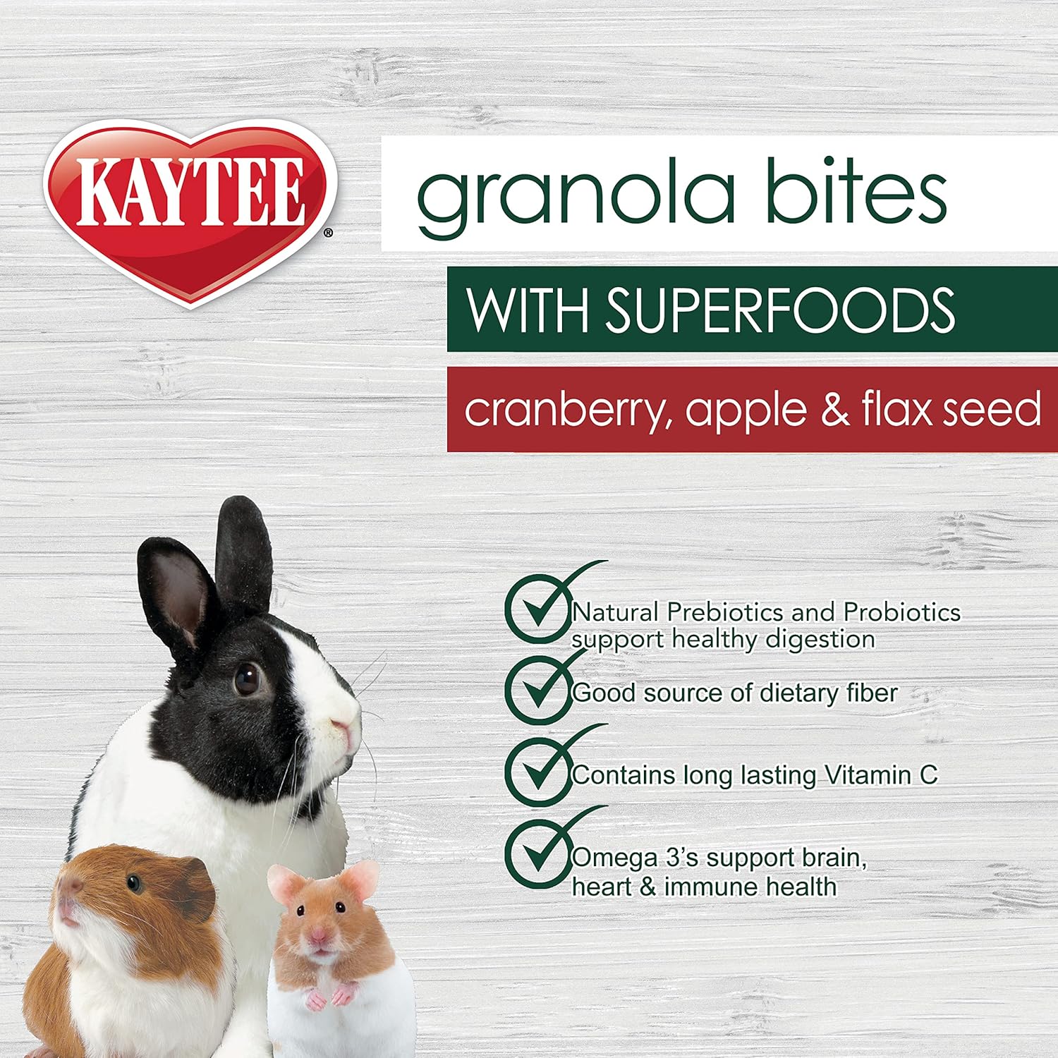 Granola Bites with Superfoods Cranberry, Apple and Flax Hamsters/and_other