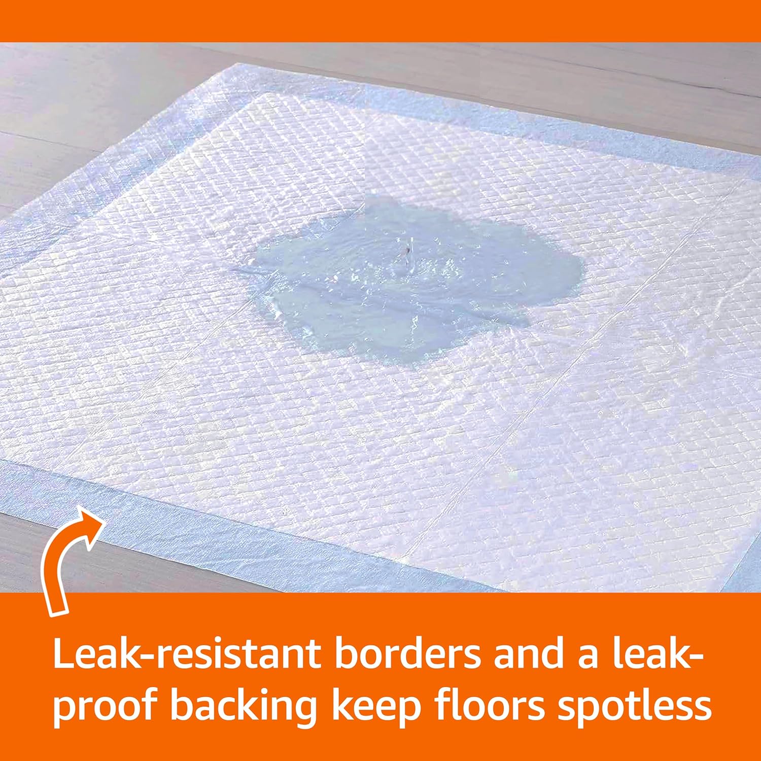 Dog and Puppy Pee Pads (22X22"), 100 Count