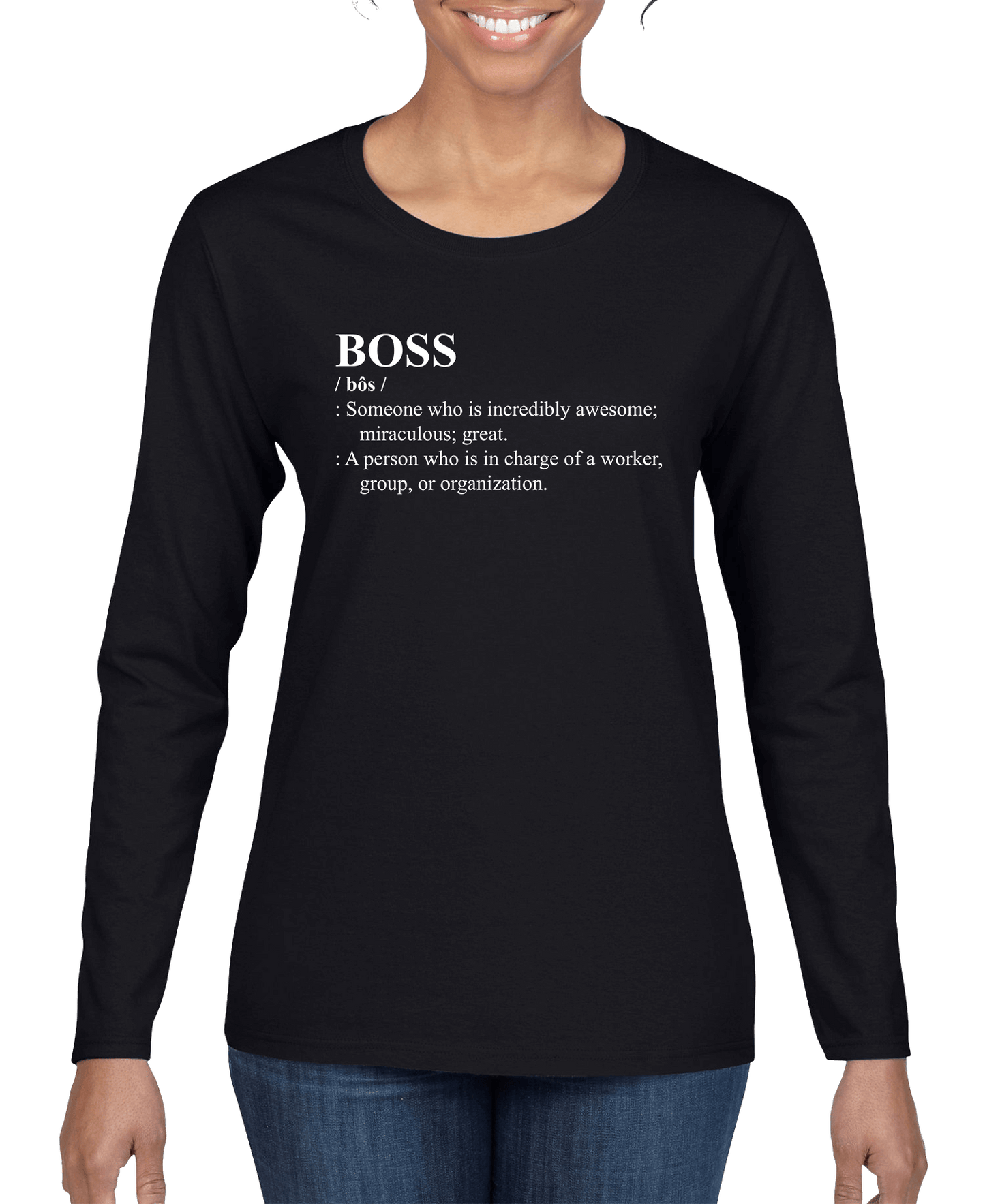 BOSS Definition Women's Long Sleeve Shirt