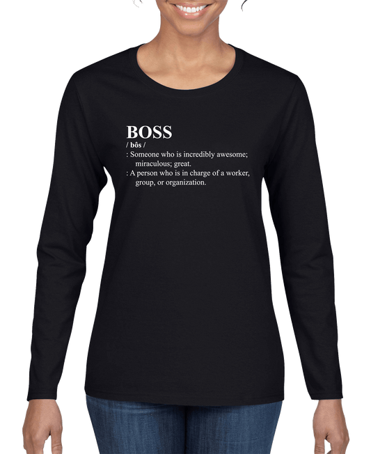 BOSS Definition Women's Long Sleeve Shirt