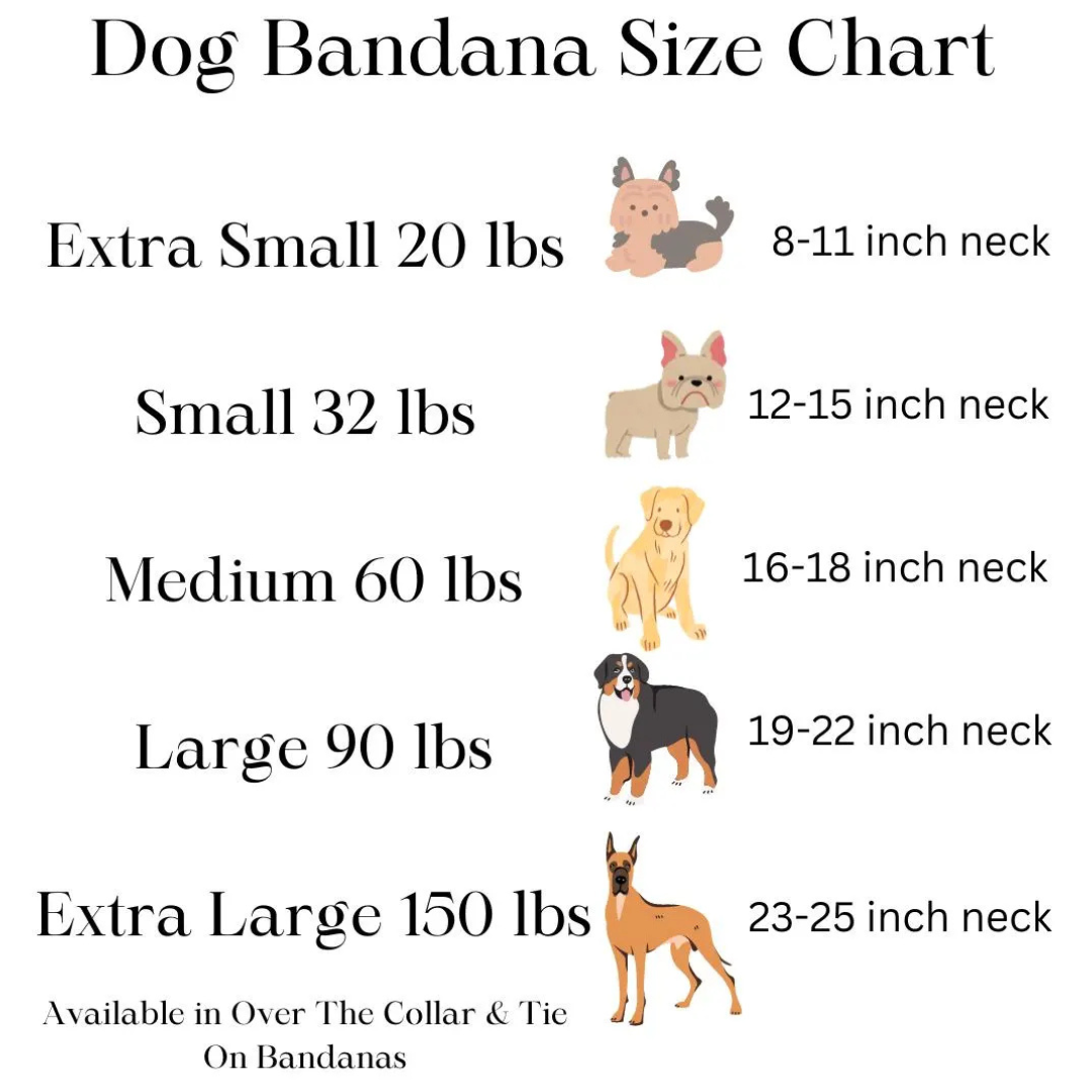Fall Leaves Dog Bandana
