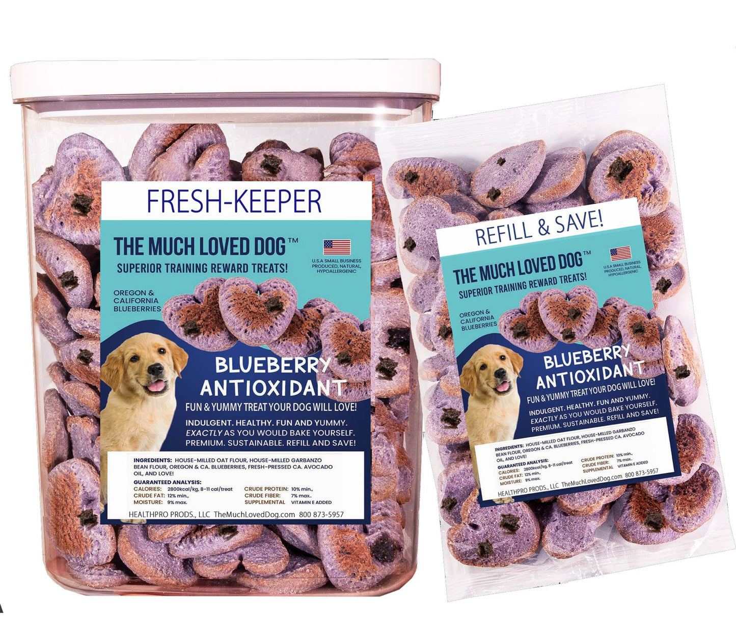 Much Loved Dog Training Reward Treats - Professional Bundle (6-Pack)
