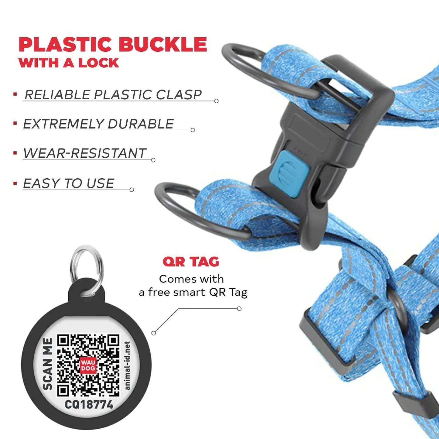 Blue Dog Harness