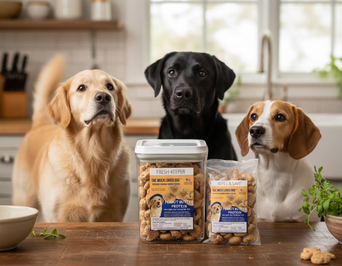 Much Loved Dog Training Reward Treats - Peanut Butter Joint Support