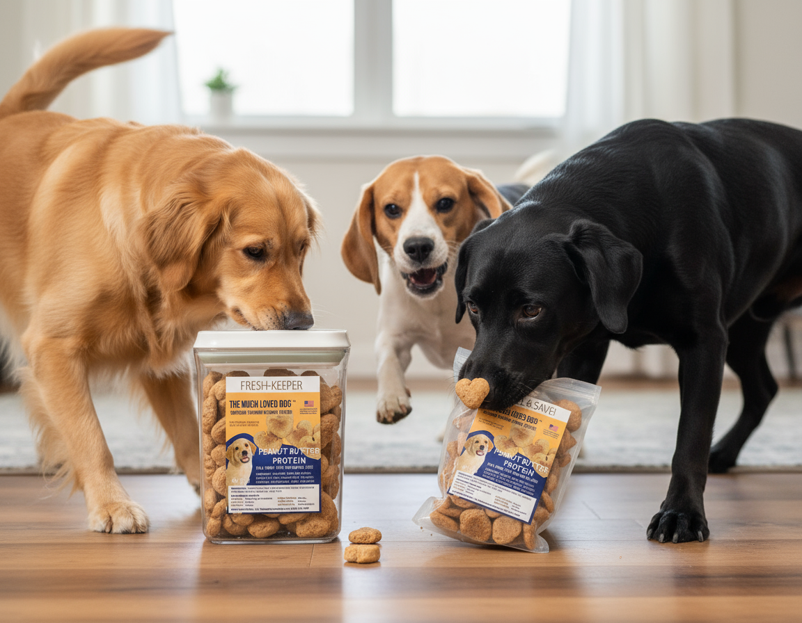 Much Loved Dog Training Reward Treats - Peanut Butter Joint Support